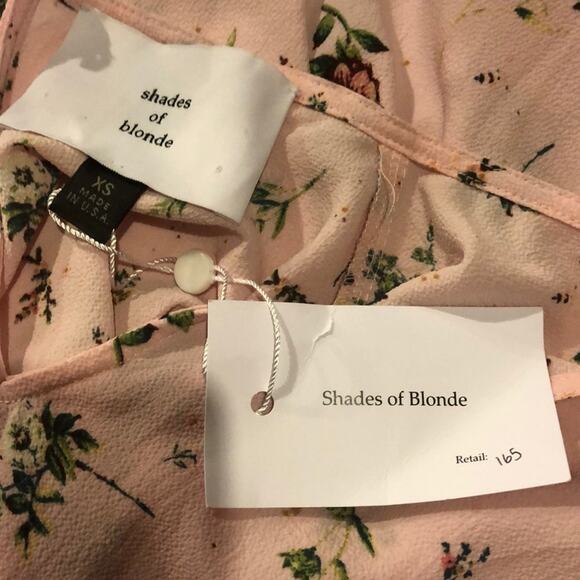 Shades of Blonde Long sleeve Floral Top Size XS - Picture 10 of 10